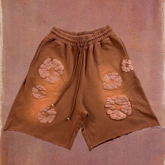 Denim Tears Brown Shorts - Picture 1 of 4